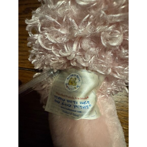 Build-A-Bear Pink Poodle Stuffed Animal Plush Toy 19" Curly Fur Soft & Cuddly - Picture 4 of 6